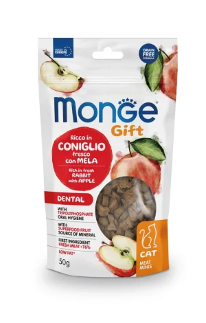 Monge Gift Dental Meat Minis Coniglio e Mela 50 g