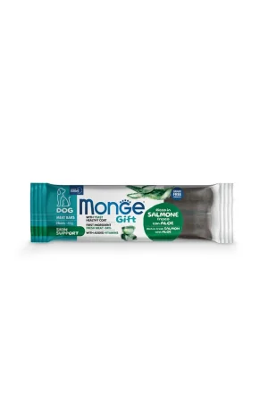 Monge Gift Dog Meat Bars Skin Support Salmone/Aloe 40 g