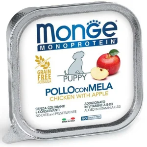 Monge Mono Fruit Junior Pollo e Mela 24 x 150 g