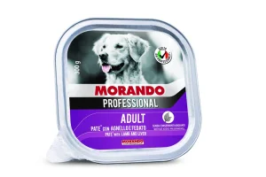 Morando Prof Dog Paté Agnello e Fegato 18 x 300 g