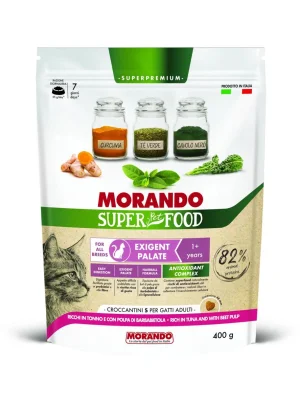 Morando Super Cat Exigent Tonno e Barbabietola 400 g