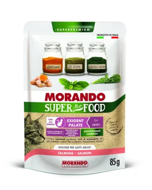 Morando Super Cat Exigent Palate Mousse Salmone 24x85 g