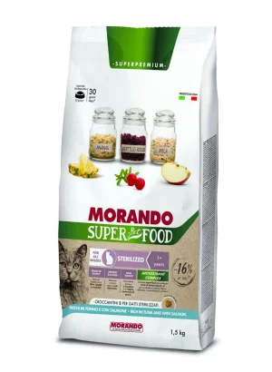 Morando Super Cat Sterilized Tonno e Salmone