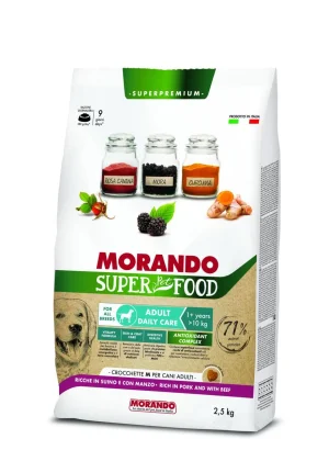 Morando Super Dog Adult Daily Care Suino e Manzo