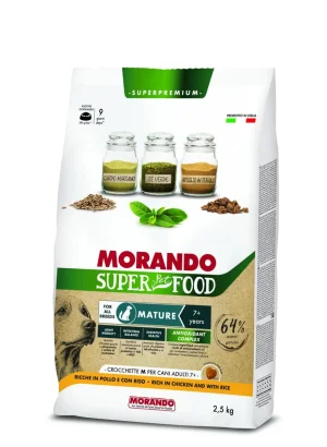 Morando Super Dog Adult Mature Pollo e Riso 2,5 kg