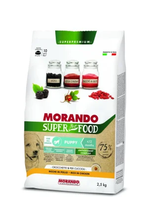 Morando Super Dog Puppy Pollo 2,5 kg
