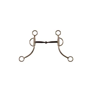 Morso Western Pools in acciaio inox con imboccatura ferro nero - aste lunghe - 12,5 cm