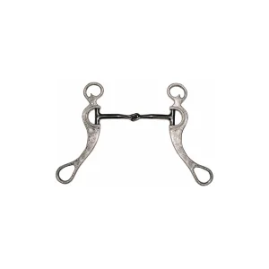 Morso western snodato Pool's in alluminio e ferro nero - 12,5 cm