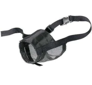 Museruola cani Ferplast Muzzle Net in rete nera