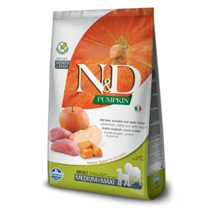 Farmina N&D Pumpkin Cinghiale & Mela Adult Medium/Maxi 12 kg