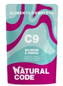 Natural Code C9 Salmone e Aringa - 12 x 70 g