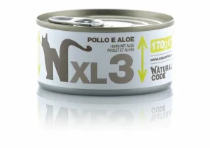 Natural Code Pollo e Aloe XL 170g - Umido per gatti