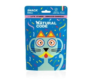 Natural Code Snack Kitten al Latte 60 g