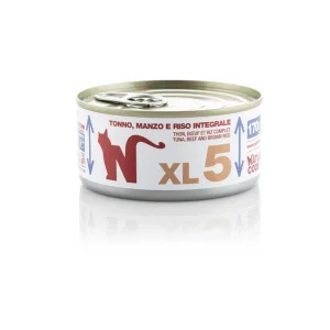 Natural Code XL05 Tonno, Manzo e Riso Integrale 170g