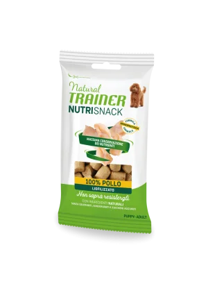 Natural Trainer NutriSnack Liofilizzato con Pollo per Cane 20 g
