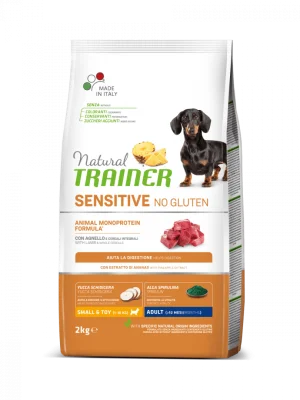 Natural Trainer Sensitive Adult Mini Agnello Crocchette 2 kg