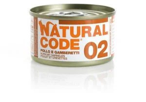 Natural Code 02 Pollo e Gamberetti 85 g