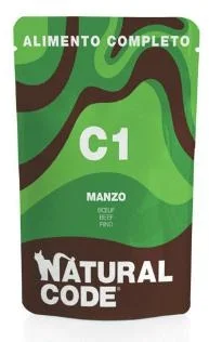 Natural Code C01 Manzo - Buste 12 x 70 g