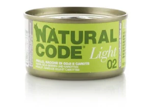 Naturalcode Cat Light Pollo, Goji e Carote 85 g
