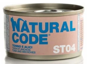 Naturalcode Steril Tonno/Alici 85 g - Umido per Gatto