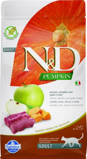 Farmina N&D Pumpkin - Cervo, Zucca e Mela 1.5 kg