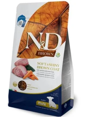 ND Dog Brown Mini Puppy Agnello 1,5kg - Farmina