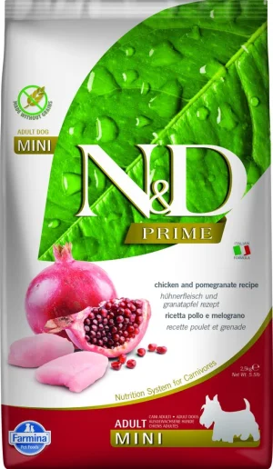 ND Dog Prime Mini Pollo/Melogano 2,5 kg - Farmina