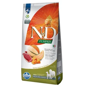 ND Dog Pumpkin Medium/Maxi Anatra/Melone 12kg - Farmina