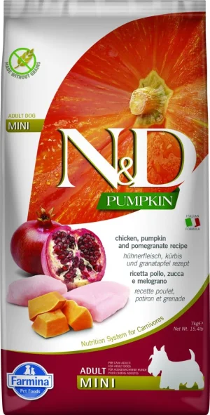 Farmina N&D Pollo e Melograno Adult Mini 7 kg