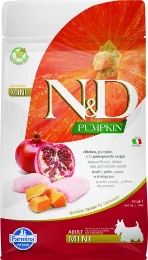 Farmina N&D Chicken and Pomegranate Adult Mini 800g