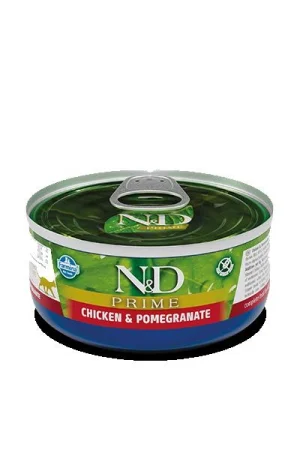 ND Umido Cat Prime Pollo/Melograno 70g - Farmina