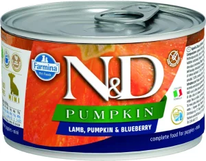 Farmina N&D Umido Puppy Agnello, Zucca e Mirtillo 140g