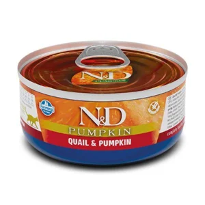 ND Umido Gatto Pumpkin Quaglia 70g - Farmina