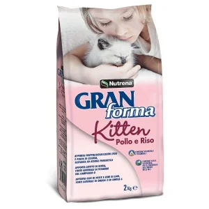 Nutrena Gran Forma Kitten Pollo e Riso Crocchette Gattini