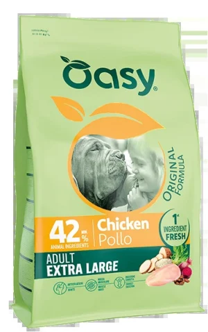 Oasy Adult Extra Large Pollo Crocchette Cane 10 kg