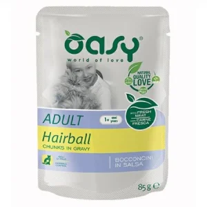 Oasy Cat Bocconi Hairball Buste 12 x Gr 85