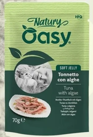 Oasy Cat Natùry Buste Tonnetto e Alghe 24 x 70 g