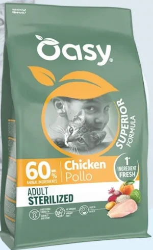 OASY Cat Superior Sterilized Pollo