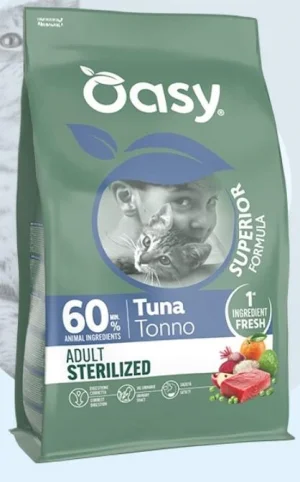 Oasy Superior Formula Adult Sterilized Tonno - 1,5 kg