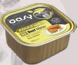 Oasy Dog Grain Free Manzo con Verdure - 11 x 150g