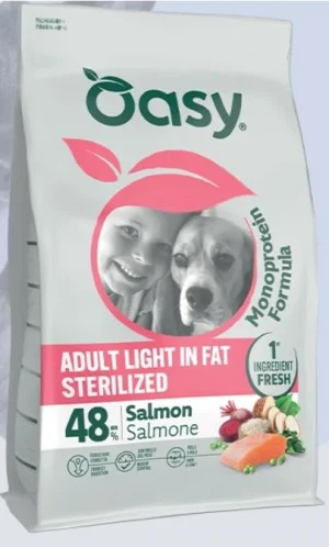 Oasy Monoprotein Formula Light Salmone 10 kg
