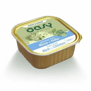 Oasy Dog Paté Delizioso Puppy Pollo 11 x 150g