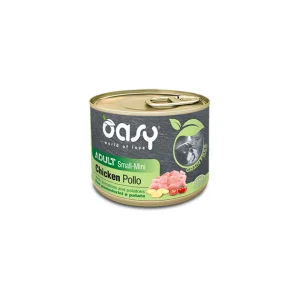Oasy Grain Free Adult Small / Mini Pollo - Lattina 200 gr