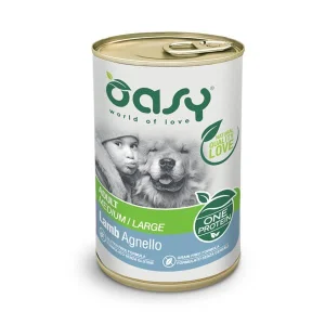 Oasy Mono Proteico Umido per Cani Adulti 200/400 g