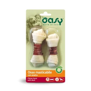 Oasy Ossi Masticabili per Cani con Anatra Taglia M