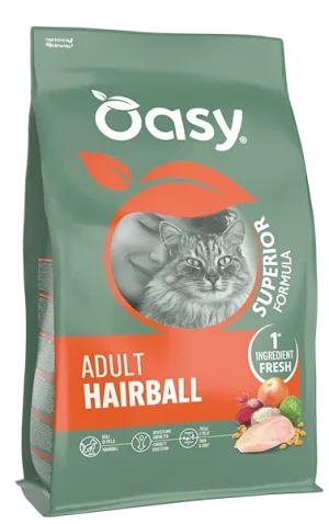 Oasy Superior Formula Adult Hairball Pollo - 1,5 kg