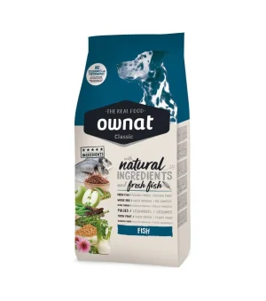 Ownat Dog Classic Pesce 12 kg - Mangime secco per cani