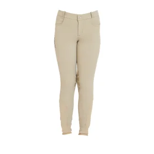 Pantaloni unisex bambini Equestro in tessuto tecnico