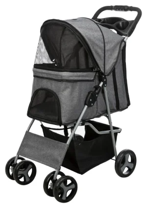 Passeggino per Cani/Gatti Grigio TRIXIE 47x100x80