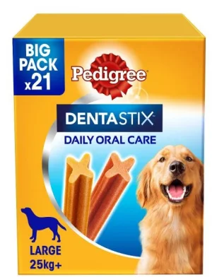 Pedigree Dentastix Large Multipack per cani, 21 pezzi - 810 g